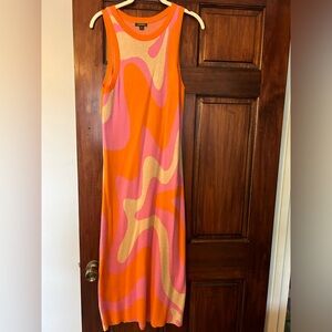 Sweater shift dress, size M